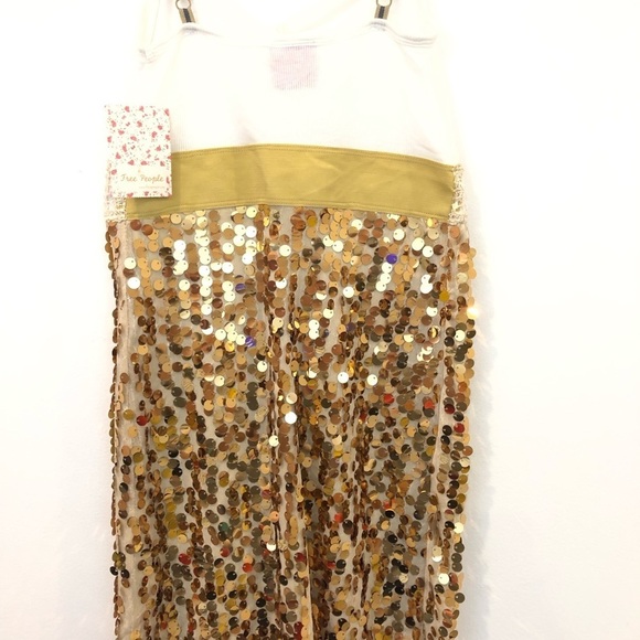 Free People Stephs Sparkle Sequin Mini Tank Dress - Picture 8 of 8